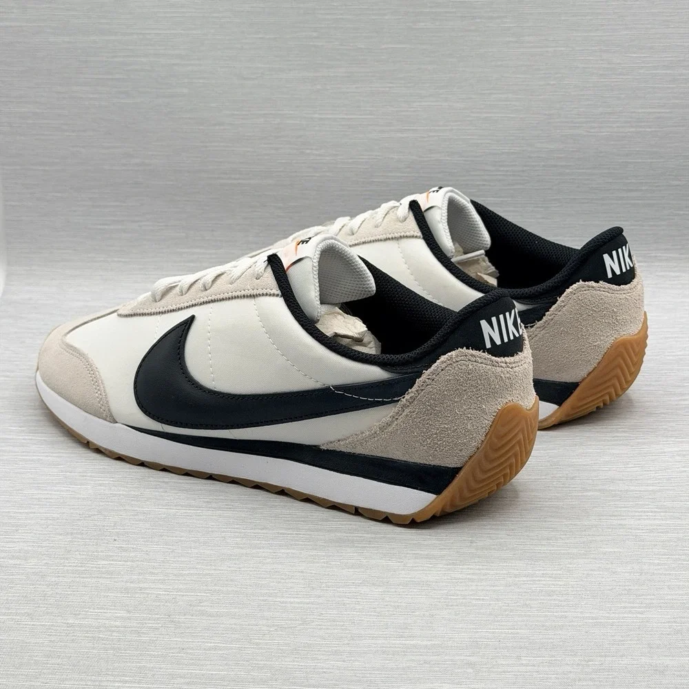 Nike Pacific Men's 7.5 Retro Running Shoes White Black Gum Sole HQ2052 100
